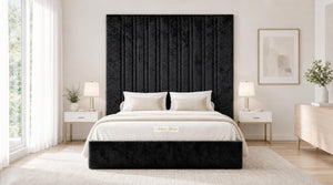 Crushed Velvet Black