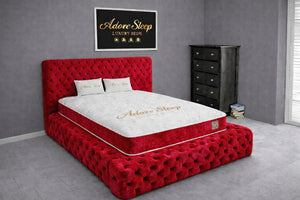 Crushed Velvet Red