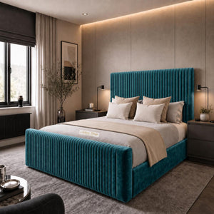 Crushed Velvet Teal