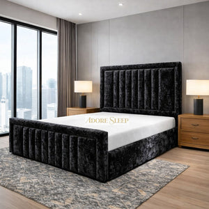 Crushed Velvet Black