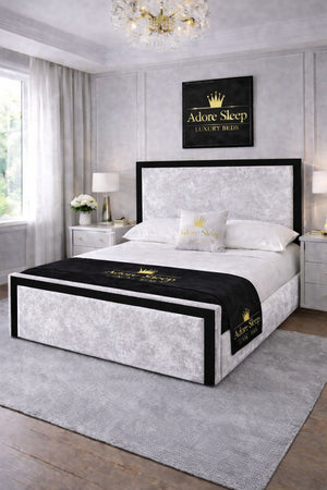 Crushed Velvet White