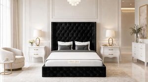 Crushed Velvet Black