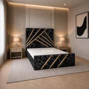 Crushed Velvet Black