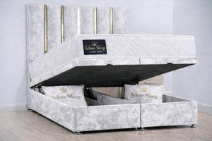 Crushed Velvet White