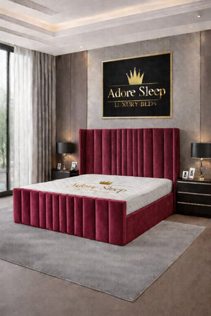 Plush Velvet Maroon
