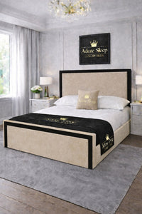 Naples Cream - Imperial Regent Luxury Upholstered Bed Frame