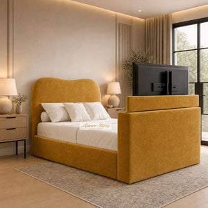 Plush Velvet Mustard Gold