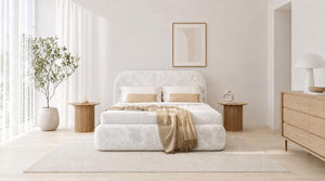 Crushed Velvet White