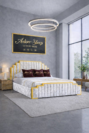 Crushed Velvet White