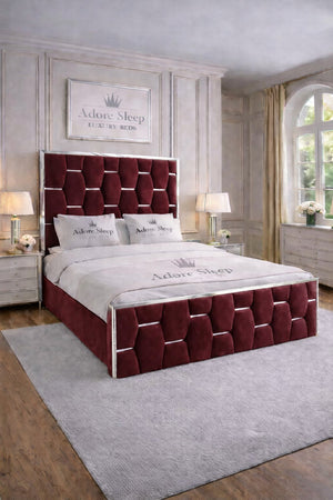 Plush Velvet Maroon