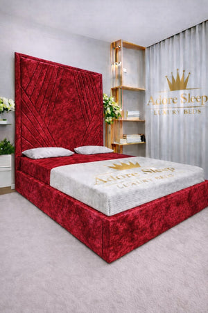 Crushed Velvet Red