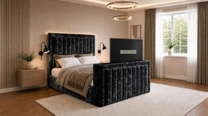 Crushed Velvet Black