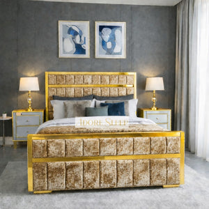 Crushed Velvet Gold