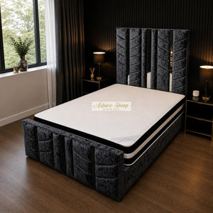 Crushed Velvet Black
