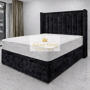 Crushed Velvet Black