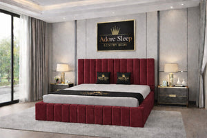 Plush Velvet Maroon