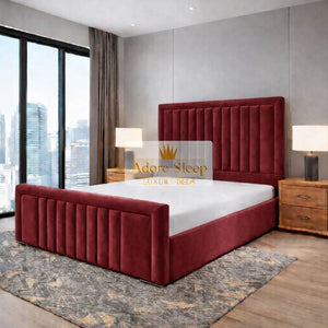 Plush Velvet Maroon