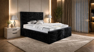 Crushed Velvet Black