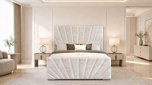 Crushed Velvet White
