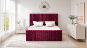 Crushed Velvet Aubergine