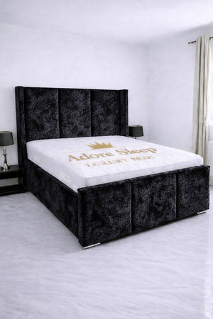 Crushed Velvet Black