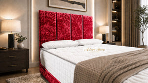 Crushed Velvet Red