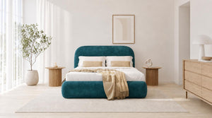 Crushed Velvet Teal