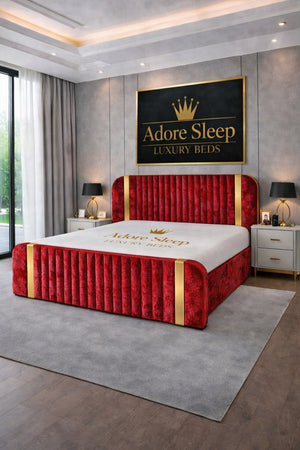 Crushed Velvet Red