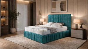 Crushed Velvet Teal