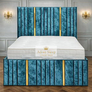 Crushed Velvet Teal