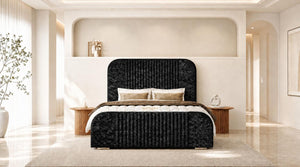 Crushed Velvet Black