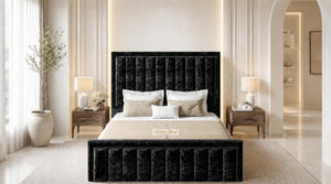 Crushed Velvet Black