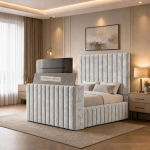 Crushed Velvet White