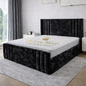 Crushed Velvet Black