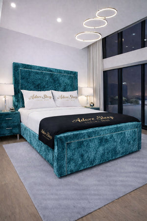 Crushed Velvet Teal