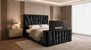 Crushed Velvet Black