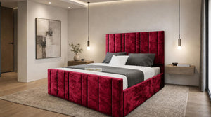 Crushed Velvet Red