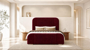 Plush Velvet Maroon
