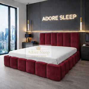 Plush Velvet Maroon