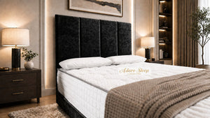 Crushed Velvet Black