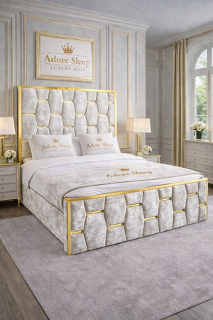 Crushed Velvet White
