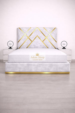 Crushed Velvet White