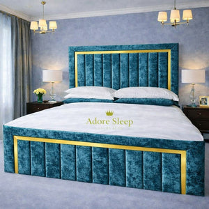 Crushed Velvet Teal