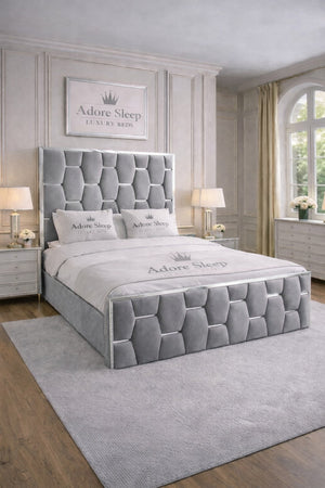 Plush Velvet Silver