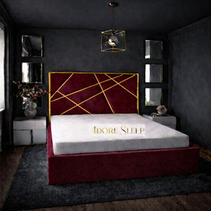 Plush Velvet Maroon