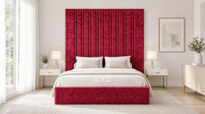 Crushed Velvet Red