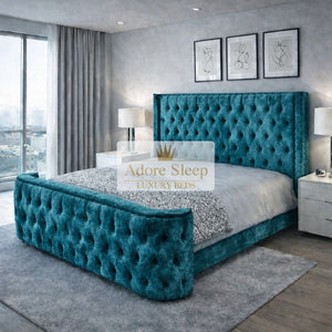 Crushed Velvet Teal