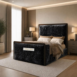 Crushed Velvet Black