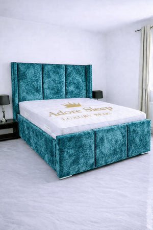 Crushed Velvet Teal