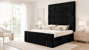 Crushed Velvet Black